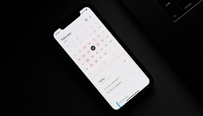 iPhoneカレンダー